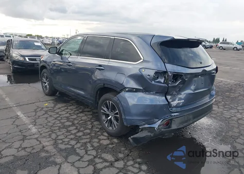 2018 Toyota Highlander Le из США, поврежденный, VIN 5TDBZRFH4JS873023